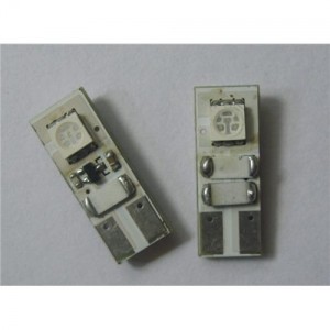 VEILLEUSE W5W BLEUE ULTRA PUISSANTE  2 pastilles (Anti erreur)